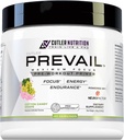 Prevail Pre Workout Powder with Nootropics: Pre Workout for Men and Women, Cutting Edge Energy and Focus Supplement with L Citrulline, Alpha GPC, L Tyrosine | Cotton Candy Grape, 40 Scoops