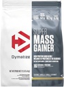 Dymatize Super Mass Gainer Protein Powder, Gourmet Vanilla, 52g Protein, 1g Creatine, 1280 Calories, 10.7g BCAAs, 245g Carbs, Contains Whey Protein, Isolate, and Casein (16 Servings)