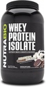 NutraBio 100% Whey Protein Isolate Protein Powder, 25g Protein with Complete Amino Acid Profile, Non-GMO, Soy & Gluten Free, Low Carb, Low Calorie Whey Protein Powder, Ice Cream Cookie Dream, 2 Lbs
