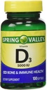 Spring Valley - Vitamin D-3 5000 IU, 100 Softgels