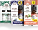 GuruNanda Total Wellness Boost with Liquid Ashwagandha, Black Seed Oil & GutCleanse - Helps with Immunity and Mind Care