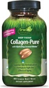 Irwin Naturals Deep Tissue Collagen-Pure - 80 Liquid Softgels - Intense Nourishment for The Skin - 2,000 mg of Hydrolyzed Collagen - 16 Total Servings