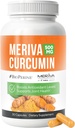 NERVE RENEW Meriva Curcumin with Black Pepper and Bioperine - Antioxidant Boost Nerve Support Supplement - 30 Capsules