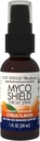 Host Defense MycoShield Throat Spray - Immune Health Support - Dietary Mushroom Supplement with Chaga, Reishi, Turkey Tail & More - On-The-Go Immune Support - Citrus Flavor, 1 fl oz (71 Servings)*