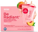 BeMe BeRadiant Liquid Collagen Peptide for Hair, Skin & Nails with 2X Faster Absorption – Clinically Tested – 2500mg Verisol Hydrolyzed Collagen Supplements for Women with Biotin, CoQ10 & Vitamin C