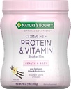 Nature's Bounty Optimal Solutions Protein Powder with Vitamin C