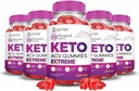 Justified Laboratories (5Pack Ripped Results Keto ACV Gummies Extreme 2000MG Ripped Results Keto Gummies Apple Cider Vinegar Formulated with Pomegranate Beet Juice Powder B12 Vegan Non GMO 300 Gummys