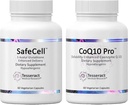 Tesseract Medical Research Master Antioxidant and Vitality Bundle, Glutathione Supplement for Neurological Support and Muscle Health, Hypoallergenic Formula