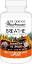Host Defense Breathe* Capsules - Immune & Respiratory Support Mushroom Supplement - Herbal Lung Health Supplement with Chaga, Reishi & Cordyceps - 120 Capsules (60 Servings)*
