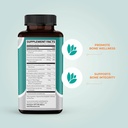 LifeSeasons Bone Densi-T - Osteo & Calcium Support - Bone Mineral Density, Pliability & Healing - Skeletal Strength & Tissue Production - Calcium, Magnesium & Vitamin D - 120 Capsules