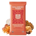 Organic Functional Mushroom Vegan Protein Bars | Made in USA | Full Dose (1500mg) Lions Mane, Chaga, Reishi & Cordyceps Bars | Plant Protein Bars w/ Adaptogens & Superfoods | Peanut Butter Chocolate Flavor
